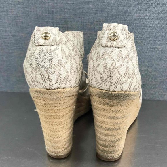 Michael Kors Damita Wedge Espadrille Sandals - Picture 3 of 5